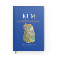 Thumbnail for Yakushima Airport (KUM) design on blue notebook