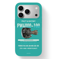 Thumbnail for PW4000-100 Case design on turquoise iphone case
