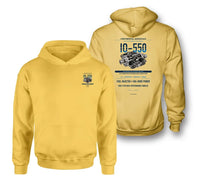 Thumbnail for IO-550 design on yellow hoodie