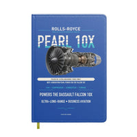 Thumbnail for PEARL 10X design on blue notebook
