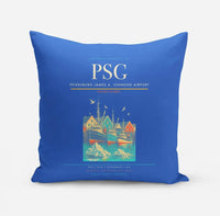 Thumbnail for Petersburg James A. Johnson Airport (PSG) design on blue pillow