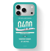 Thumbnail for Dash 8-400 Case design on turquoise iphone case