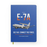 Thumbnail for E-7A Wedgetail design on blue notebook
