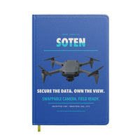 Thumbnail for ACSL SOTEN design on blue notebook