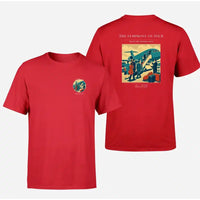 Thumbnail for VINTAGE G4421 - The Symphony On Tour - Double-Side T-Shirt design on red double side t shirt