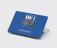 Thumbnail for Fairey Swordfish Mk I design on blue MacBook case