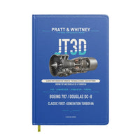 Thumbnail for JT3D design on blue notebook