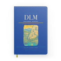 Thumbnail for Dalaman Airport (DLM) design on blue notebook