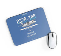 Thumbnail for Dornier D328-100 design on blue rectangle mouse pad