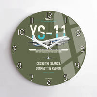 Thumbnail for NAMC YS-11A design on green army no frame wall clock