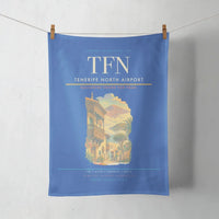 Thumbnail for Tenerife North Airport (TFN) design on blue towel