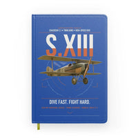 Thumbnail for SPAD S.XIII C.1 design on blue notebook