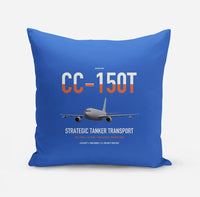 Thumbnail for Airbus CC-150T Polaris design on blue pillow