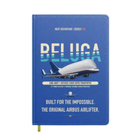 Thumbnail for Airbus A300-600ST BelugaST design on blue notebook