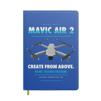 Thumbnail for DJI Mavic Air 2 design on blue notebook