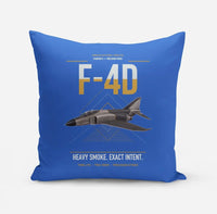 Thumbnail for F-4D Phantom II design on blue pillow