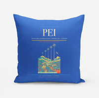 Thumbnail for Matecaña International Airport (PEI) design on blue pillow