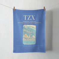 Thumbnail for Trabzon Airport (TZX) design on blue towel