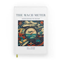 Thumbnail for VINTAGE G4115 - The Mach Meter - Designed Notebooks design on white