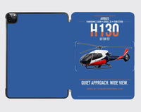 Thumbnail for Airbus H130 design on blue ipad tablet case