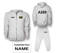 Thumbnail for Customisable Airbus A220 Hoodie - view 15