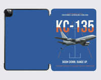 Thumbnail for KC-135 STRATOTANKER design on blue ipad tablet case