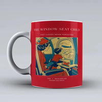 Thumbnail for VINTAGE G4215 - The Window Seat Child - Ceramic Mug design on red