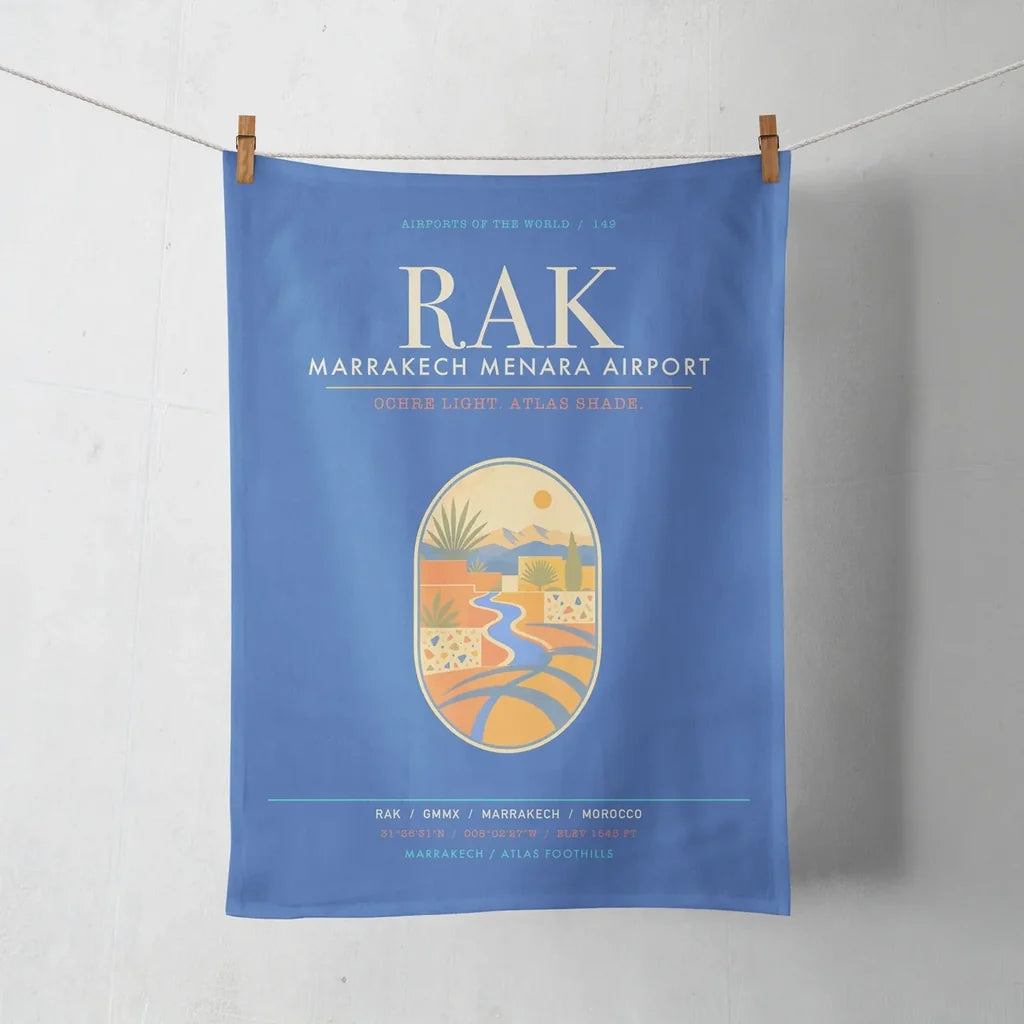 Marrakech Menara Airport RAK - Ochre Garden Pulse - Blue