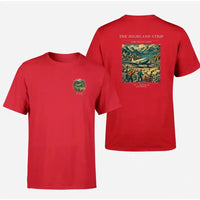 Thumbnail for VINTAGE G4097 - The Highland Strip - Double-Side T-Shirt design on red double side t shirt