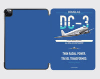 Thumbnail for Douglas DC-3 design on blue ipad tablet case
