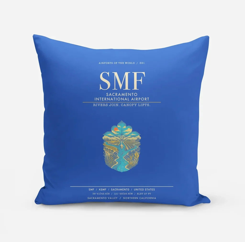 Sacramento International Airport SMF - Blue