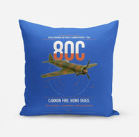 Thumbnail for IAR 80C design on blue pillow