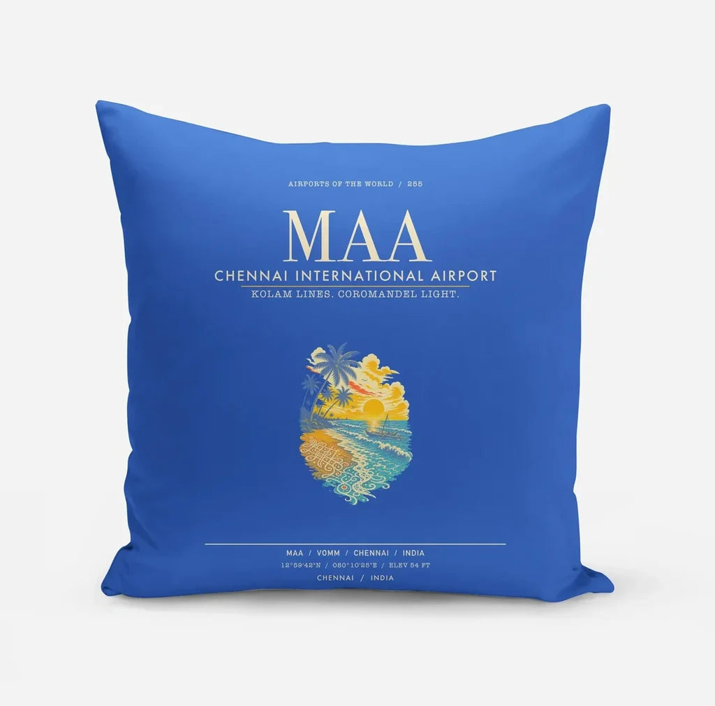 Chennai International Airport MAA - Blue