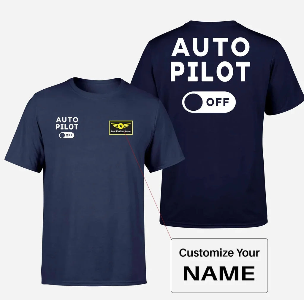 Auto Pilot Off Double-Side T-Shirts - view 15