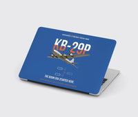 Thumbnail for KB-29P SUPERFORTRESS design on blue MacBook case