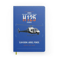 Thumbnail for Airbus H125 design on blue notebook