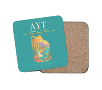 Thumbnail for Antalya Airport AYT Coaster 1-Piece - Turquoise