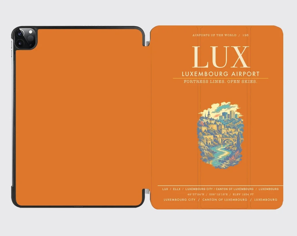 Luxembourg Airport LUX - Orange