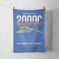 Thumbnail for Dassault Mirage 2000C RDI design on blue towel