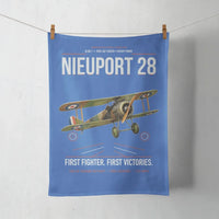 Thumbnail for Nieuport 28C.1 design on blue towel