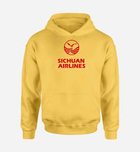 Thumbnail for Sichuan Airlines logo printed on yellow hoodie