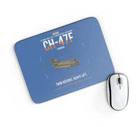 Thumbnail for Boeing CH-47F Chinook design on blue rectangle mouse pad