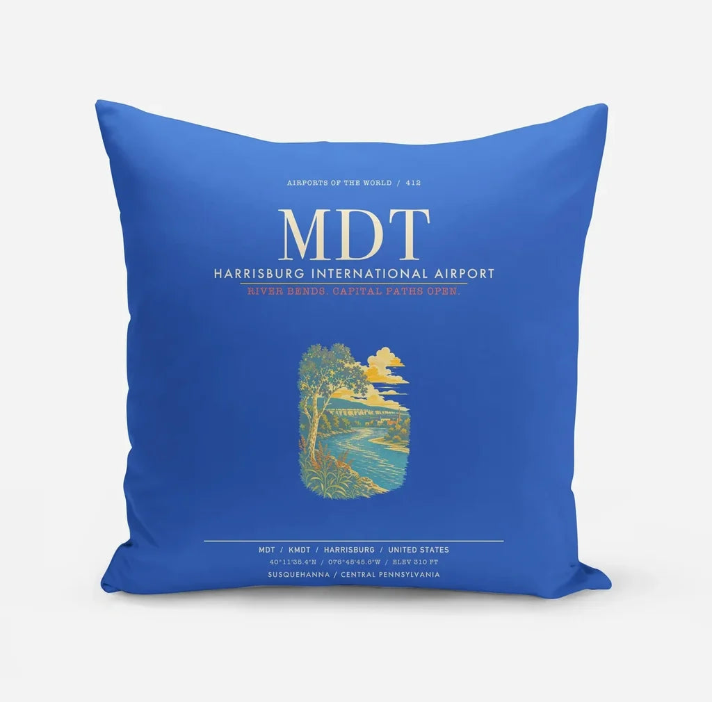 Harrisburg International Airport MDT - Blue