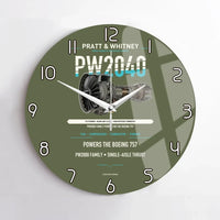 Thumbnail for PW2040 design on green army no frame wall clock