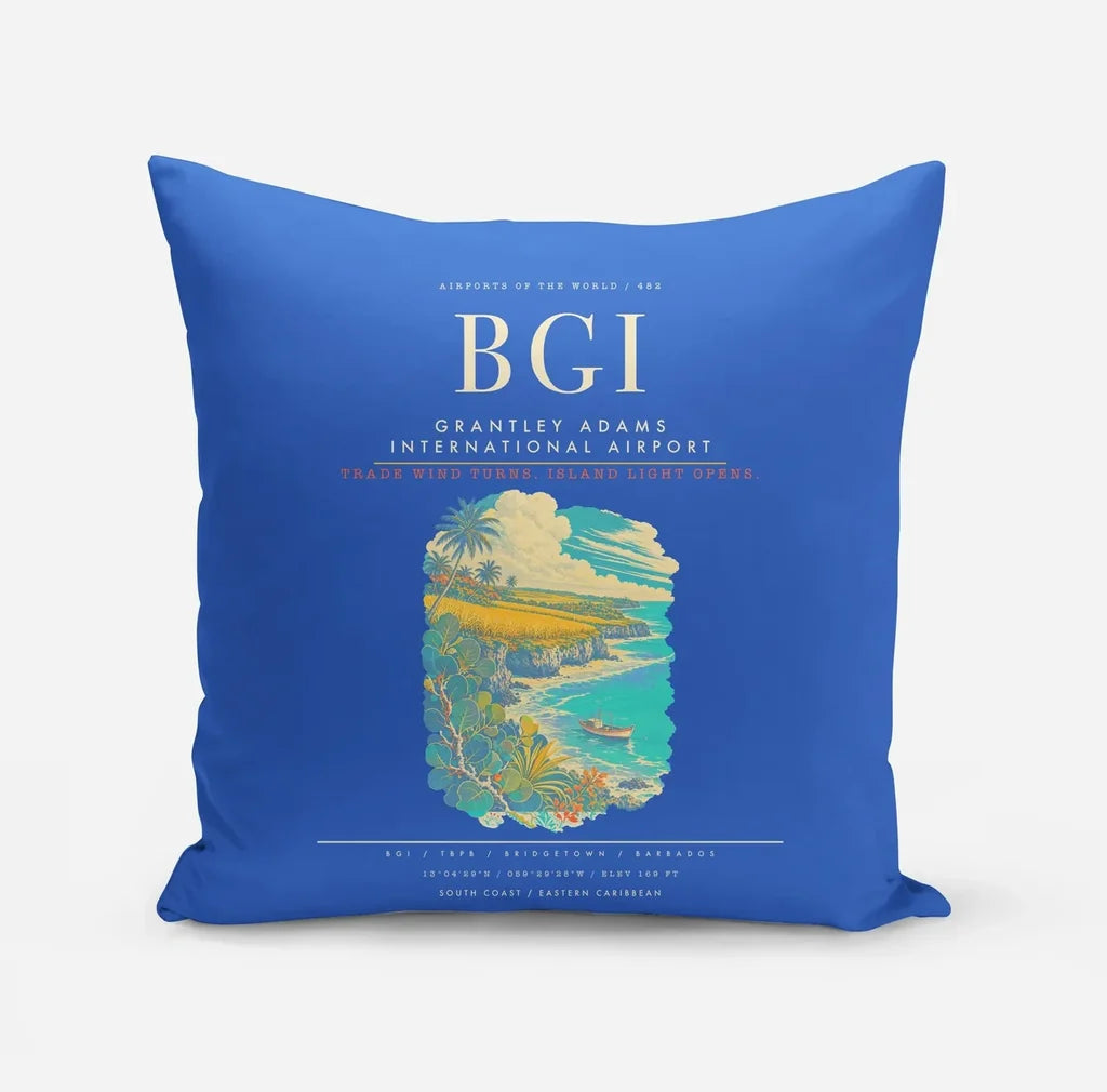 Grantley Adams International Airport BGI - Blue