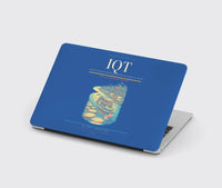 Thumbnail for Coronel FAP Francisco Secada Vignetta International Airport (IQT) design on blue MacBook case