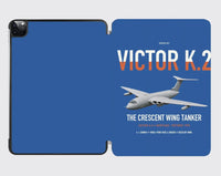 Thumbnail for Handley Page Victor K.2 design on blue ipad tablet case