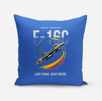 Thumbnail for F-16C Fighting Falcon design on blue pillow