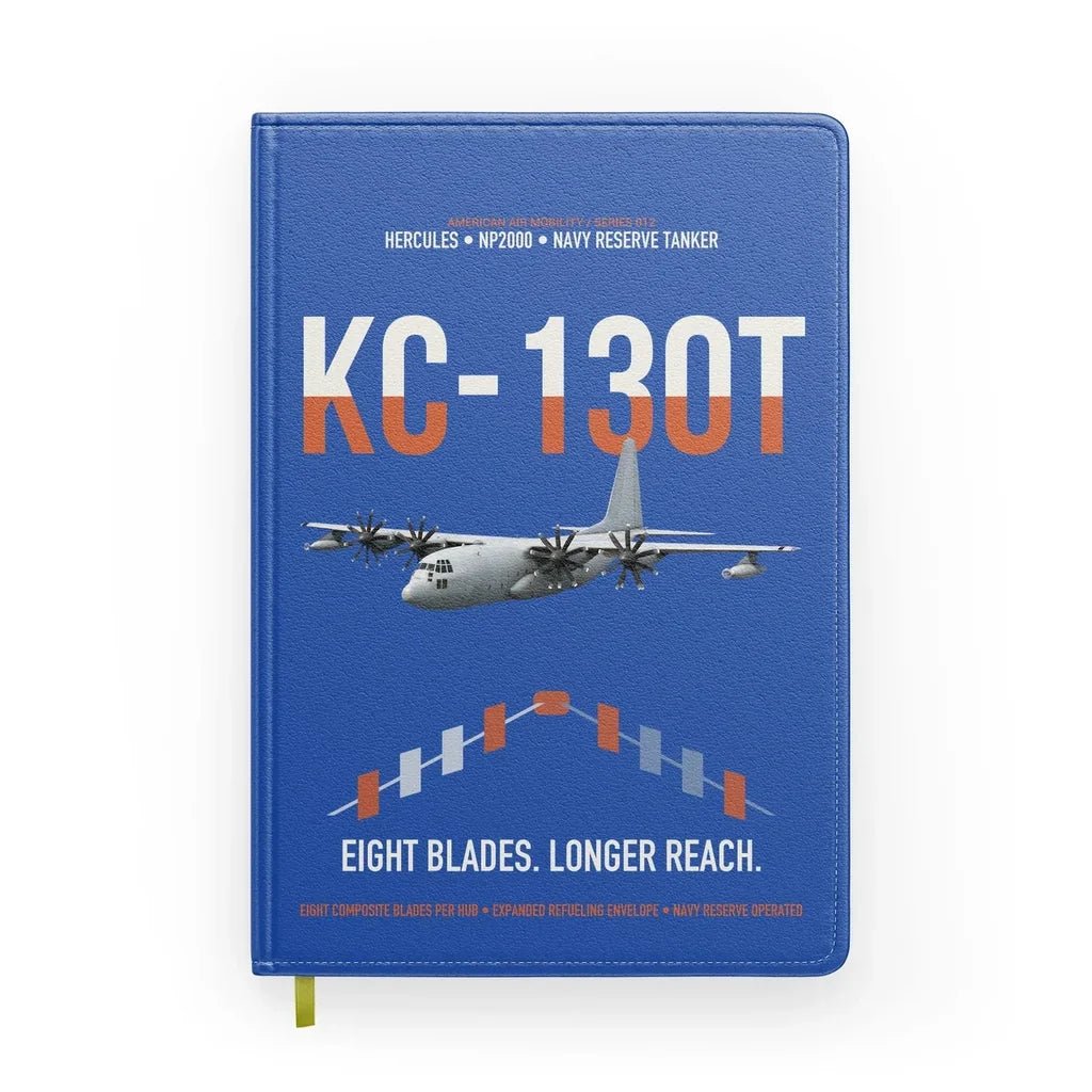 KC-130T NP2000 design on blue notebook