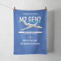 Thumbnail for Cessna Citation M2 Gen2 design on blue towel